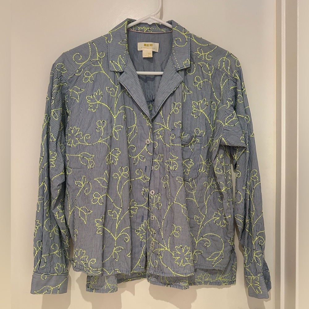 Maeve Clarissa High Low Buttondown - size S